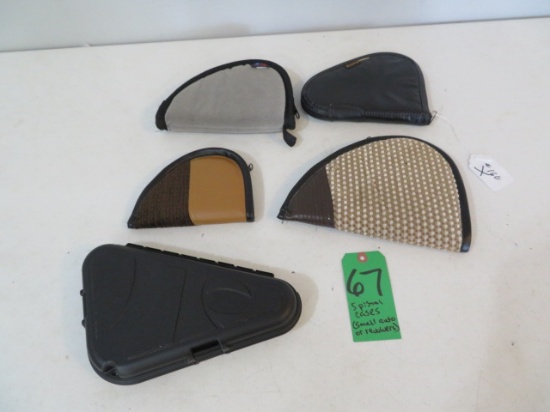 (5) pistol cases