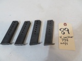(4) Walther P38 mags