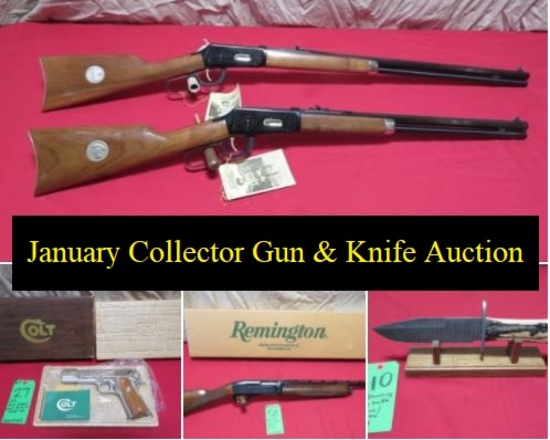 Guns & Knives - Winchester, Colt, Remington, Ruger