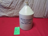 Walker whiskey jug