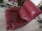Leather recliner