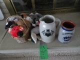 Crock, Pitcher, Beanie Babies