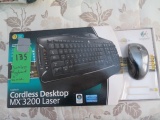 Cordless keyboard & mouse