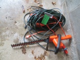Extension cords, Hedge trimmers
