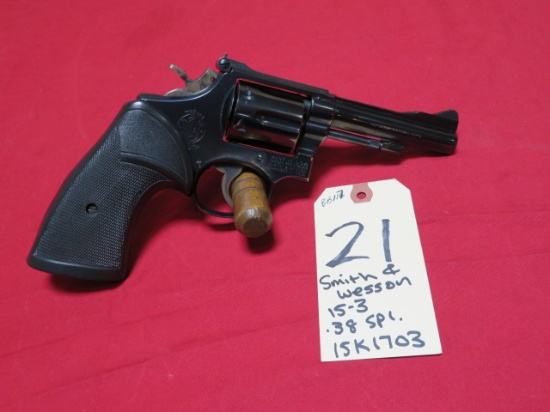 Smith & Wesson 15-3 .38 Spl. - BB117