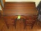 Oak roll top desk
