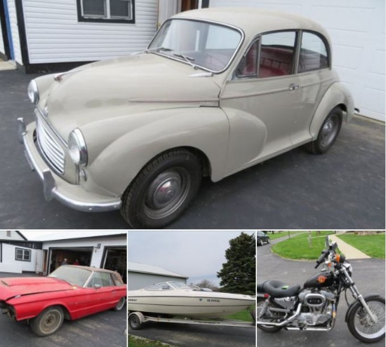 Mennell Auction - Cars, Boat, Motorcycle, Guns