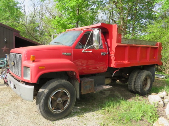 1992 Chevy Kodiak C7500 Dump Truck