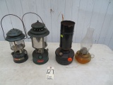 Coleman Lanterns, oil lamps