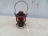 NYCS RR Lantern - red