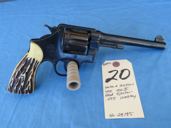 S&W 455 MKII Hand Ejector - BB322