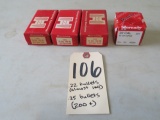 .22 & .25 cal bullets - 300+