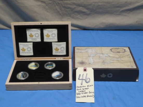 Canadian Mint Great Lakes Silver Coins