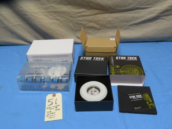 Star Trek Silver Coin & Toy