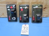 (3) Weaver Micro-Dot sights