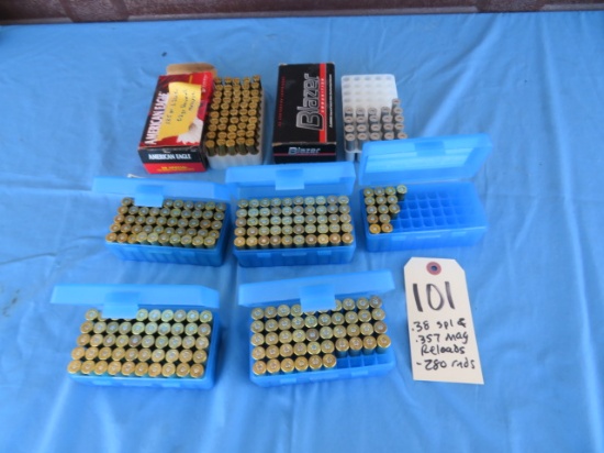 .38 & .357 RELOADS - 280 rnds