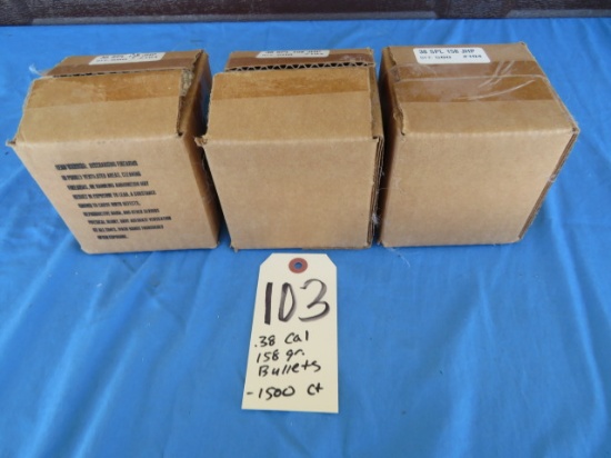 .38 JHP bullets - 1500 ct.