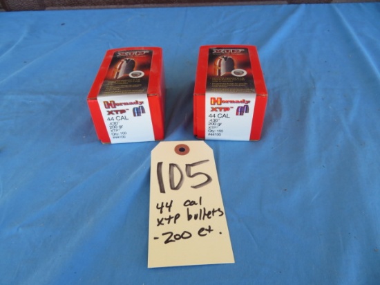 .44 XTP bullets - 200 ct.