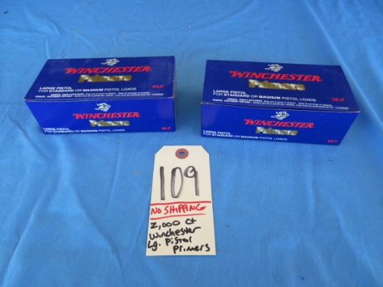 Winchester Large Pistol Primers - NO SHIPPING