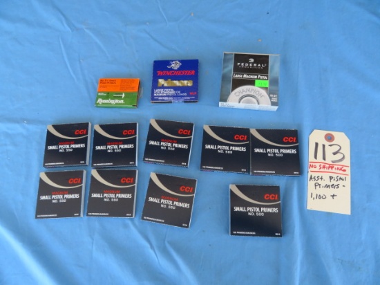 Assorted Primers - NO SHIPPING
