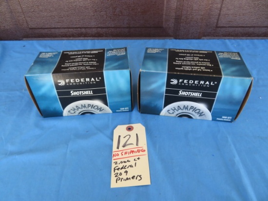 Federal 209 Primers - NO SHIPPING