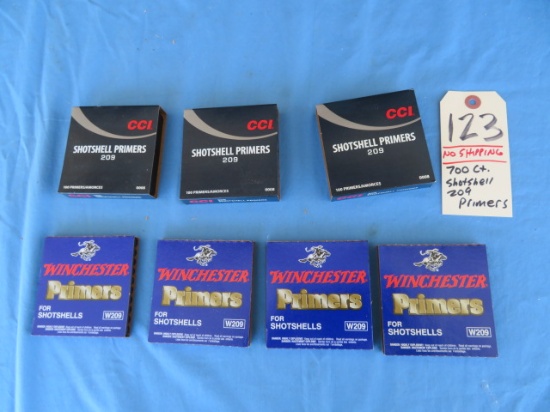 Asst. 209 Primers - NO SHIPPING