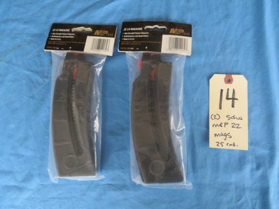 (2) S&W M&P15-22 mags