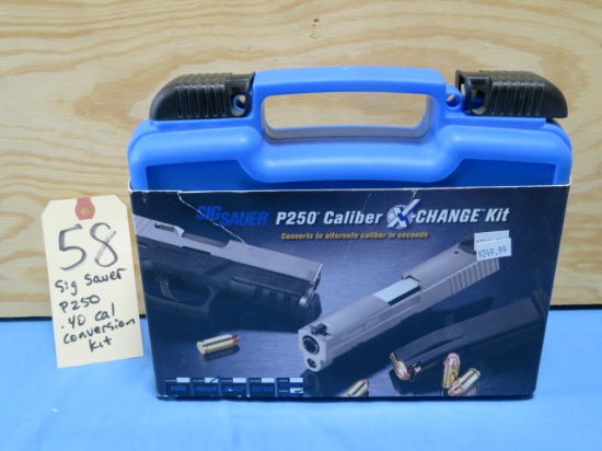 SIG Sauer P250 .40 conversion kit