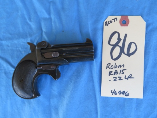 Rohm RB15 .22 LR Derringer - BC077
