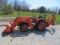 Kubota L2900 GST Loader Tractor with Backhoe