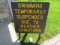 No Swimming Sign (Silver Creek Location)