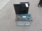 Metal desk, Aquarium tank