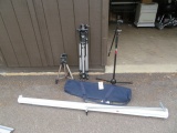 Mic Stand, Tripods, Projector screen