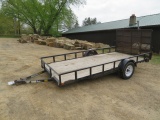 2011 Liberty 6.5'x14' Landscape Trailer