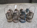 (8) Dietz Barn Lanterns