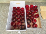 (31) red lantern globes