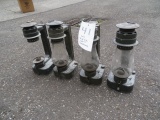 (4) Dietz wall lanterns