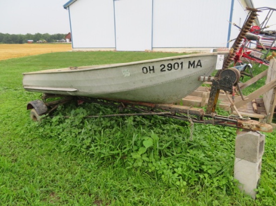 12' Boat w/Trailer
