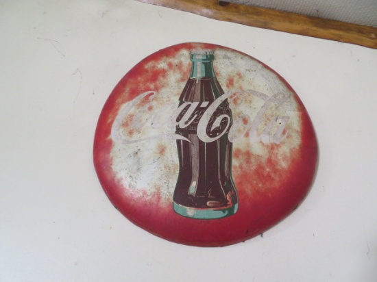 Coke 24" Button Sign