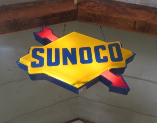 Sunoco Lighted sign