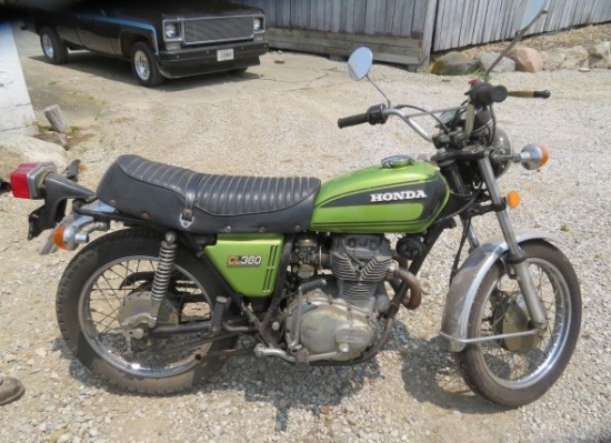 1974 Honda CL360 Motorcycle