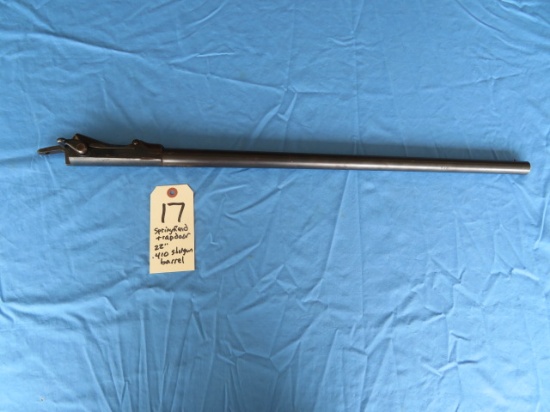 Springfield Trapdoor .410 Shotgun barrel