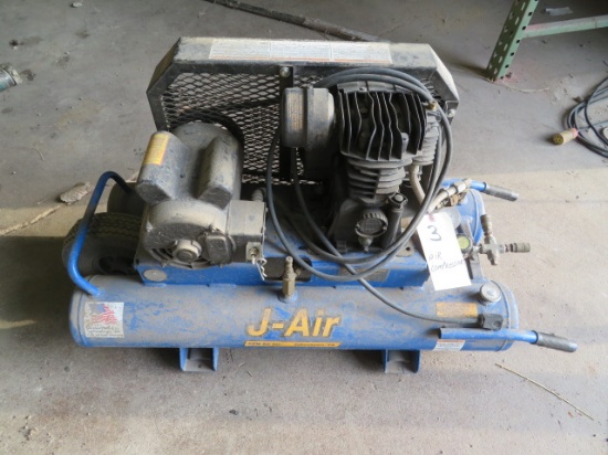 J-Air wheelbarrow air compressor