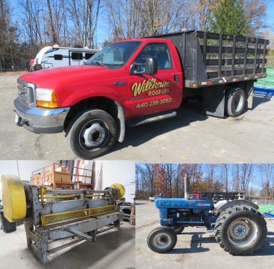 Willham Roofing - Ford F-450 Truck, Equipment