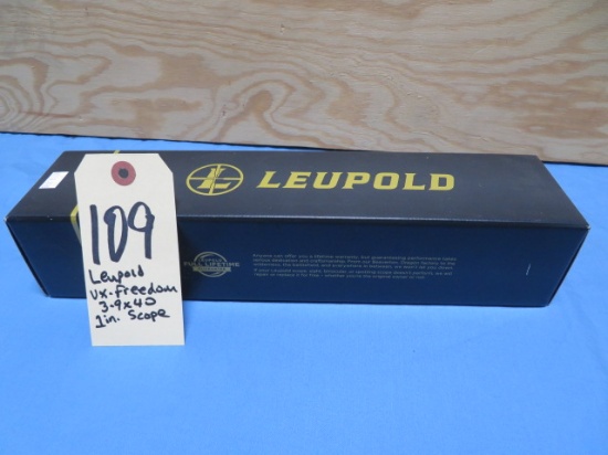 Leupold 3-9x40 scope