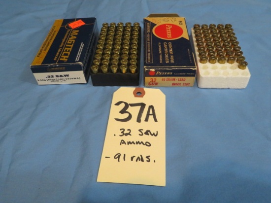 .32 S&W Ammo - 91 rnds
