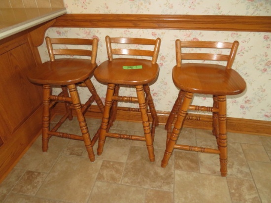 (3) bar stools