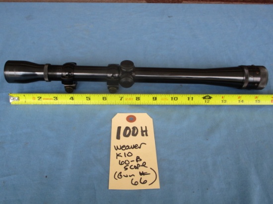 Weaver K10 -60B scope
