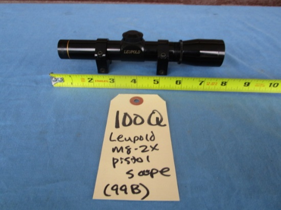 Leupold M8-2X pistol scope
