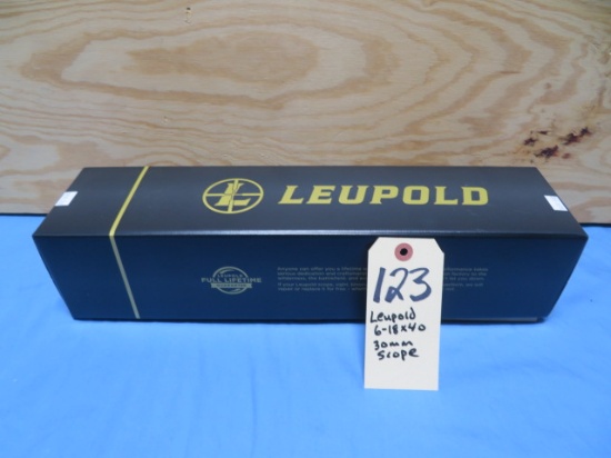 Leupold 6-18x40mm CDS scope